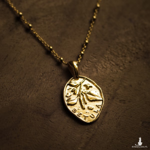 Naszyjnik z medalikiem BRZOZA