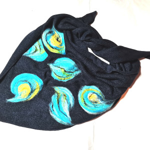 Chusta granat merino