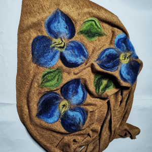 Chusta miodowa  merino