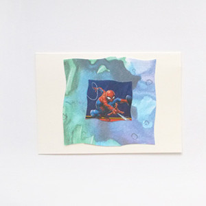 spiderman kartka, bajkowa kartka, kartka dla chłopca, kartka dla chłopaka