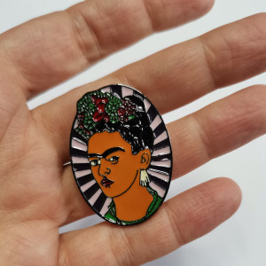 frida kahlo wkrętka broszka zamówienie