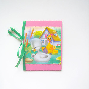 bajkowe kartki bez życzeń, ładne kartki na różne okazje, kartka dla dziewczynki, kaczątko kartka, kartki dla dzieci, śmieszne kartki, kartka z kaczkami, kartka z kaczuszkami, fajne kartki