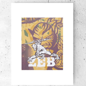 nowoczesne plakaty do domu, star wars plakaty A4, gwiezdne wojny plakat Zeb, plakaty z filmów, fajne plakaty dla chłopaka, Zeb plakat z gwiezdnych wojen, małe plakaty z filmów, Zeb poster A4