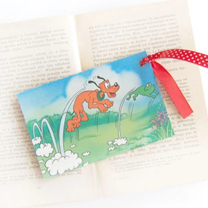 bajkowa zakładka do książki, zakładka dla dziecka, zakładka dla chłopca, zakładka dla dziewczynki, fajna zakładka do książek