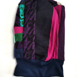 Czapka patchworkowa   kolorowa