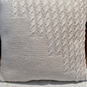 Poszewka ozdobna na poduszeczkę dwustronna