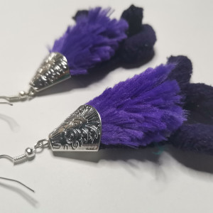 Kolczyki lekkie bujne