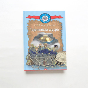 nowa książka Tajemnicza wyspa Verne, książka Juliusz Verne, książka klub podróżnika