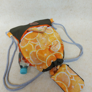 WORKOPLECAK PRZEDSZKOLAKA SUPER WERSJA POMARAŃCZA GRATIS ETUI