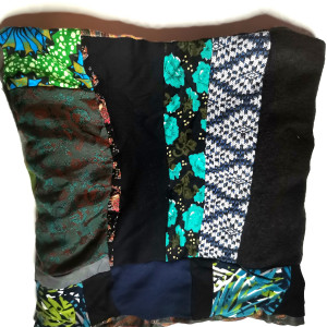 Komin patchworkowy kolorowy