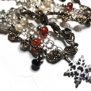 Kolczyki długie imprezowe