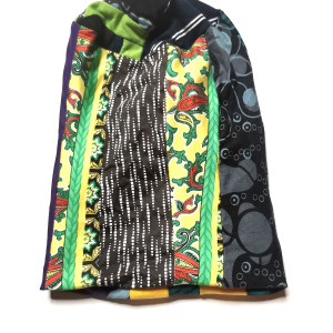 Czapka patchworkowa   kolorowa