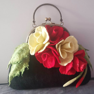 Torebka z różami
