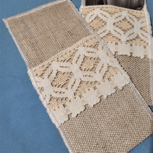 Lniane etui na sztućce