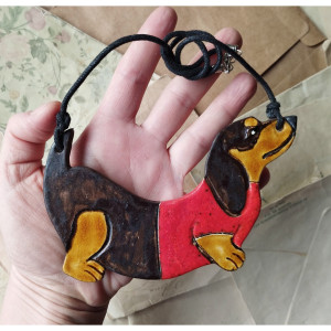 Jamnik klasyczny naszyjnik