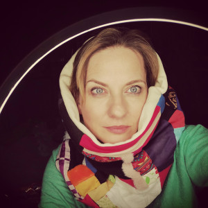 Komin patchworkowy kolorowy