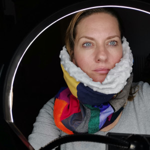 Komin patchworkowy kolorowy