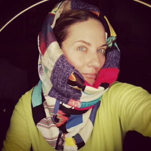 Komin patchworkowy kolorowy