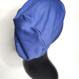 Czapka niebieska  unisex damsko meska