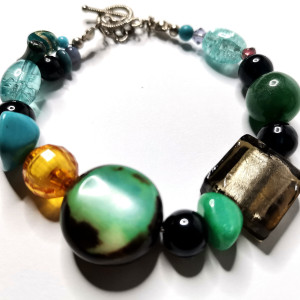 Bransoletka kolorowa folk