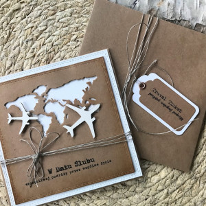 122,,Kartka na ślub w szczęśliwą podróż