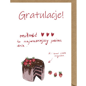 Kartka ślubna Miłość