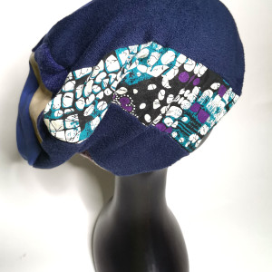 Czapka patchworkowa codzienna