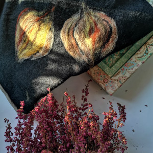 Komin welniany kolorowy