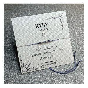 Bransoletka Zodiakalna Ryby