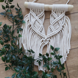 Makrama ścienna DIANA naturalny