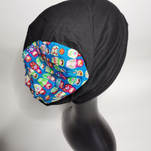 Czapka wiosenna czarna