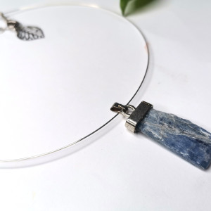 Naszyjnik z cyjanitem-INTUICJA