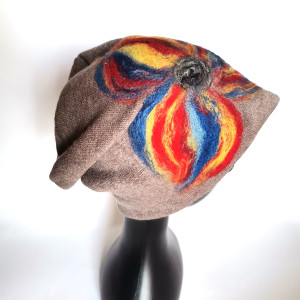 Czapka wełniana bez