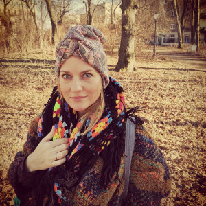 czapka turbanowa etno boho