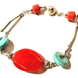 bransoletka klasyczna z kamieniami