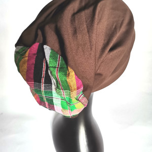 czapka wiosenna paski