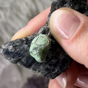 naszyjnik ZOISYT Z RUBINEM  - kamień miłości, spokoju, pieniędzy