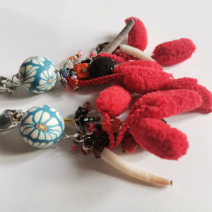 Klipsy etno boho folk