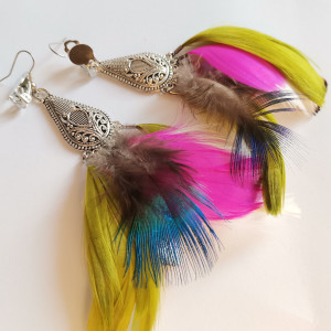 Klipsy etno boho folk