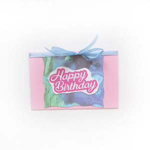 urodzinowa kartka bez życzeń, happy birthday kartka, kartka dla dziewczyny, różowa kartka na urodziny, kartka na 18