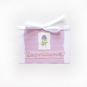 ogólne zaproszenie bez tekstu, zaproszenie na imprezę,  proste zaproszenia, liliowe zaproszenia, puste zaproszenie, zaproszenie na wieczór panieński, zaproszenie na 18, pastelowe zaproszenia