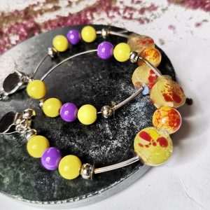 Klipsy kolorowe koła energetyczne