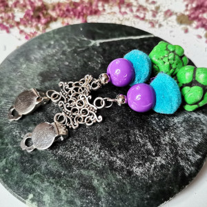 Klipsy boho wiszące