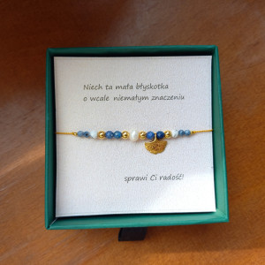 Bransoletka z kamieni szlachetnych