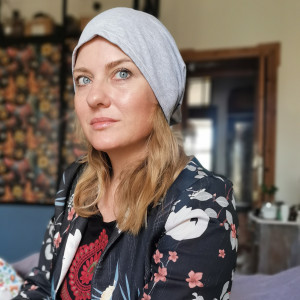 Czapka dzianina bawełna bez podszewki unisex