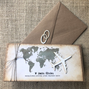 139, Kartka na ślub w szczęśliwą podróż