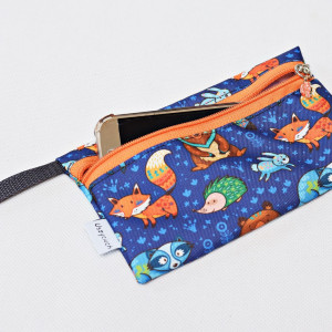 Etui na telefon saszetka na klucze wodoodporna etui do torebki organizer liski