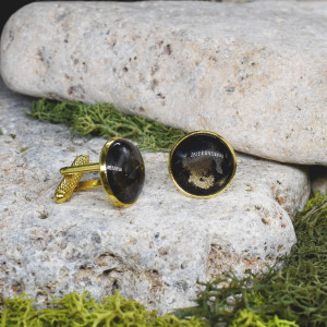 Kosmiczne spinki do mankietów koszuli / #16