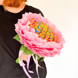 Duży kwiatek z lizakami Chupa-Chups