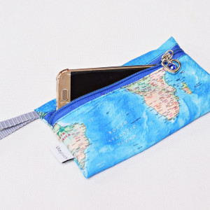 Etui na telefon saszetka na klucze wodoodporna etui do torebki organizer z mapą